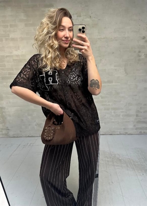 Court lace tee Mocca HAUTE L\'AMITIÈ